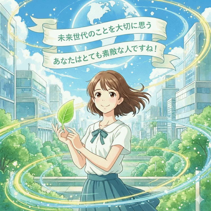 CO2ゼロ達成のイメージ